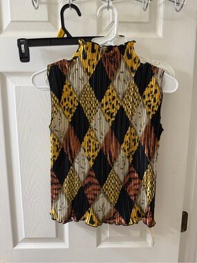 Y2K EK Designs Gant Sleeveless Pleated Camisole